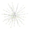 Celebrations LED Green/White 3 in1 Starlight Burst Deluxe Spearmint 16 in. Hanging Decor 23-04062A - alternate 1