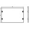 Siemens ALPHA 630 Universal Section cover without cutouts H=400 mm W=600 mm 8GK9622-2KK20 - alternate 2