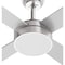 Afx Bryant - 52in 4 Blade LED Ceiling Fan - Silver Finish BYTN524LACSNSL-WS - alternate 5