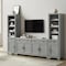 Crosley Tara 3-Piece Entertainment Center KF33015GY - alternate 4
