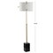 Jonathan Y Lafayette 65" Adjustable Height LED Floor Lamp, Brass/Black JYL6007A - alternate 2