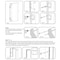 Vdomdoors Double French Interior Door, 84" x 96", White MELA7001DD-WS-8496 - alternate 2
