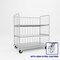 Pucel Sliding Shelf Truck, 68 in W x 29 in D x 63 in H, Gray SS-60-S - alternate 1