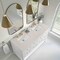 James Martin Vanities Breckenridge 60" Double Vanity, Bright White, w/ 3 CM Siberian Silestone Top 330-V60D-BW-3SFR - alternate 4