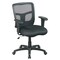 We'Re It Y Series Mesh Back with Fabric Seat, Multi-Adjustable Office Chair for Home or Office in Black MI1122-BLK - alternate 1