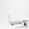 Pucel Steel Platform Truck, 24 in W x 48 in D, 8 in Phenolic Casters, Black PT-2448-8P - alternate 1