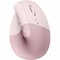 Logitech Lift Vertical Ergonomic Mouse (Rose) 910006472 - alternate 1