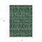 Homeroots 8' X 10' Fern Green And Charcoal Medallion Washable Indoor Outdoor Area Rug 589299 - alternate 5