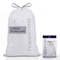 Happimess 8-Gallon 30L Drawstring Unscented Trash Can Liner, Clear, 20-Count, 1 Pack of 20 Liners HPM3000A-C-1SET - alternate 1