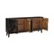 Homeroots 80" Dark Brown Solid Wood Carved Abstract Sideboard with Four Doors 634316 - alternate 6