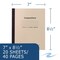 Roaring Spring Case of Composition Notebooks, W Ruled, 20 sht, 15 lb White Paper, 8.5"x7", Flexible Manila Covers, PK144 77340cs - alternate 5