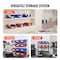 Vevor Hanging Stackable Storage Bin Plastic Organizer Garage Box 6 PCS Blue/Red, 6PK DDWL-5399 - alternate 3