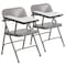 Flash Furniture Premium Steel Folding Chair with Right Handed Tablet Arm, PK2 2-HF-309AST-RT-GG - alternate 1