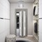 Sartodoors Sliding Closet Bi-fold Doors Planum 2102 Solid Core Modern Interior PLANUM2102BF-GA-36 x 80 (2* 18x80) - alternate 4
