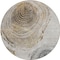 Homeroots 8' Taupe Gray And Brown Round Abstract Washable Indoor Outdoor Area Rug 582808 - alternate 5