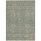 Homeroots 3' X 5' Artichoke Green Ivory And Coral Floral Washable Indoor Outdoor Area Rug 604761 - alternate 4