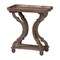 Baxton Studio Yannick French Country Antique Brown Wood End Table 254-14093-ZORO - alternate 1