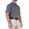 First Tactical Short Sleeve Shirt, 35% Cotton, 65% Polyester, Button, 0 Pocket(s), Wolf Gray, S 112012 - alternate 3