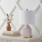 Jonathan Y Cleo 21.5 in. Transitional Glam Square Ginger Jar Ceramic and Metal LED Table Lamp, Red/White JYL3043C - alternate 5