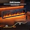 Edendirect 72 in. 5100BTU Indoor Metal Black Wall Mount Electric Fireplace, 750/1500W, Remote ZR-DBLS72H - alternate 2