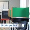 Flipside 18 x 48 Study Carrel Green Corrugated Pack of 24 61868-24 - alternate 4