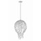 Z-Lite Gabriella Brushed Nickel 6 Light Pendant 1957P18-BN - alternate 1