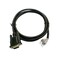 Compucableplususa 5FT HD15 Male to Bare Wire RS232 Serial Pigtail Cable - 28AWG Shielded 3-Row Open End PVC DBC-15HMW-05 - alternate 1