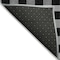 Homeroots 9' X 12' Black Gray And Ivory Plaid Washable Indoor Outdoor Area Rug 595467 - alternate 3