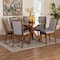 Baxton Studio Eira Modern Grey and Walnut Brown Wood 7-Piece Dining Set 254-12143-10893-ZORO - alternate 6