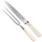Martha Stewart Goswell 3 Piece Carving Board and Cutlery Set in Cream 130032.03 - alternate 6