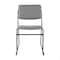 Flash Furniture HERCULES 500 lb. Capacity High Density Gray Vinyl Stacking Chair with Sled Base, 5PK 5-XU-8700-GRY-B-VYL-30-GG - alternate 6