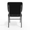 Flash Furniture 18.5"W Black Fabric Church Chair w/ Book Rack, 4PK 4-FD-CH02185-SV-JP02-BAS-GG - alternate 3
