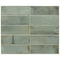 Apollo Tile Antiek 2.58 in. x 7.9 in. Glossy Green Ceramic Subway Wall and Floor Tile 5.38 sq. ft./case, 38PK MOD88CEL258A - alternate 3