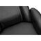 Monarch Specialties Office Chair, Adjustable Height, Ergonomic, Swivel, Armrests, Work, Blk Leather Look, Chrome Metal I 7344 - alternate 4