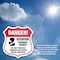 Signmission Pregnant Women Shield Sign Danger! Atten, 4 inch X 4 inch, Vinyl Decal, 2PK SHI-D-2PACK-4-433 - alternate 4