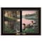 Homeroots Northern Tranquility 4 Black Framed Print Wall Art 406252 - alternate 1