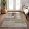 Homeroots 8' X 10' Green Purple And Pink Geometric Washable Indoor Outdoor Area Rug 612415 - alternate 4