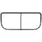 Ilc KENWORTH T800 CURVED GLASS YEAR 204 RUBBER SEAL WITH 2 PIECE CURVED WINDSHIELD T800 CG YR204 RUBBER SEAL W/ 2 PIECE CURVED WSHLD - alternate 1