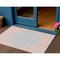 Homeroots 3' X 5' Pink And Silver Striped Washable Indoor Outdoor Area Rug 597187 - alternate 1
