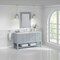 James Martin Vanities Breckenridge 60 in. Single Vanity, Serenity Blue, w/ 3 CM Lime Delight Quartz Top 330-V60S-SRB-3LDL - alternate 2