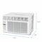 Black & Decker Window Air Conditioner, 115, 23.62 in W. BD145WT6 - alternate 3
