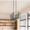 Z-Lite Gaultier Matte Black+Modern Gold 12 Light Linear Chandelier 6100-12L-MB - alternate 2