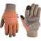 Wells Lamont Women's Outdoor Winter Gloves Gray/Orange M 1 pair 7808DM - alternate 2
