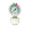 Kodiak Controls PVDF Pressure Gauge, PTFE Diaphragm, 2.5 in Dial, 1/2 in NPT, 0-160 psi KC701LD-2ST25-160 - alternate 1