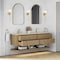 James Martin Vanities Allamari 72" Double Vanity, Dune Mist w/ 3 CM Tajnar Eclos Top D640-V72-DMS-WTJR - alternate 5
