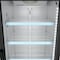 Koolmore 29 Commercial Glass 1 Door Display Refrigerator Merchandiser-Upright Beverage Cooler w/LED Lighting MDR-1GD-23C - alternate 3