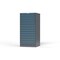Strong Hold 15 drawer cabinet - (6x 2ft, 9x 3ft) - Blue accents - Keyed Different S3060-PPDAS-1501FS - alternate 3