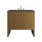 James Martin Vanities Hudson 36" Single Vanity, Honey Oak w/ 3 CM Parisien Bleu Silestone Top 435-V36-HNO-3PBL - alternate 1