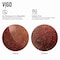 Vigo Giovanni Copper Glass 17 in. L x 17 in. W x 6 in. H Round Vessel Bathroom Sink VG07028 - alternate 3