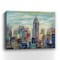 Homeroots 20" x 16" Vibrant NYC Skyline Canvas Wall Art 399090 - alternate 3